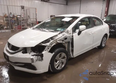 2015 Honda Civic Lx from USA, damaged, VIN 19XFB2F53FE281911